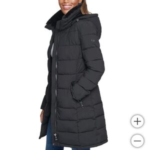 Andrew Marc Women’s Long Stretch Jacket